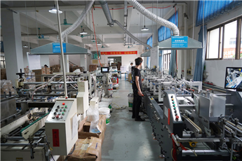 Automatic box gluing machine